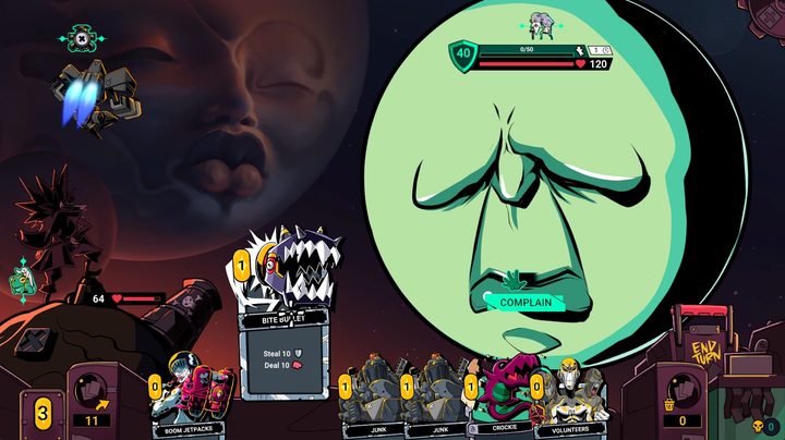 A card battle in Zet Zillions.