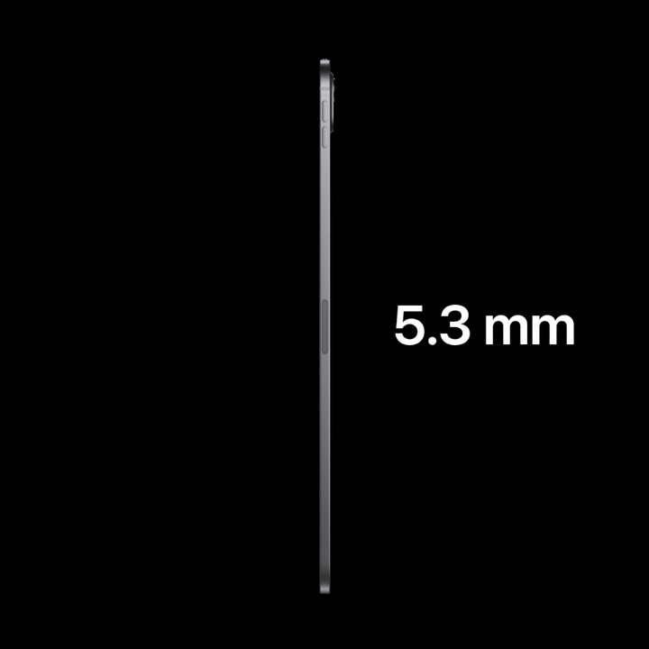 Official photo of the 2024 iPad Pro.