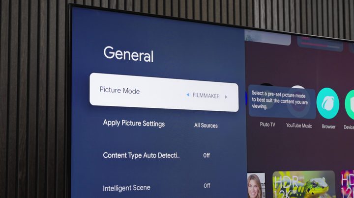 filmmaker mode google tv
