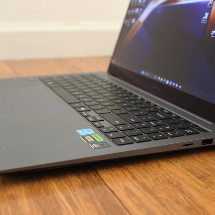 The keyboard of the Galaxy Book4 Ultra.
