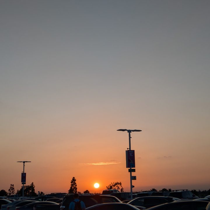 Sunset view taken with Google Pixel 8a.
