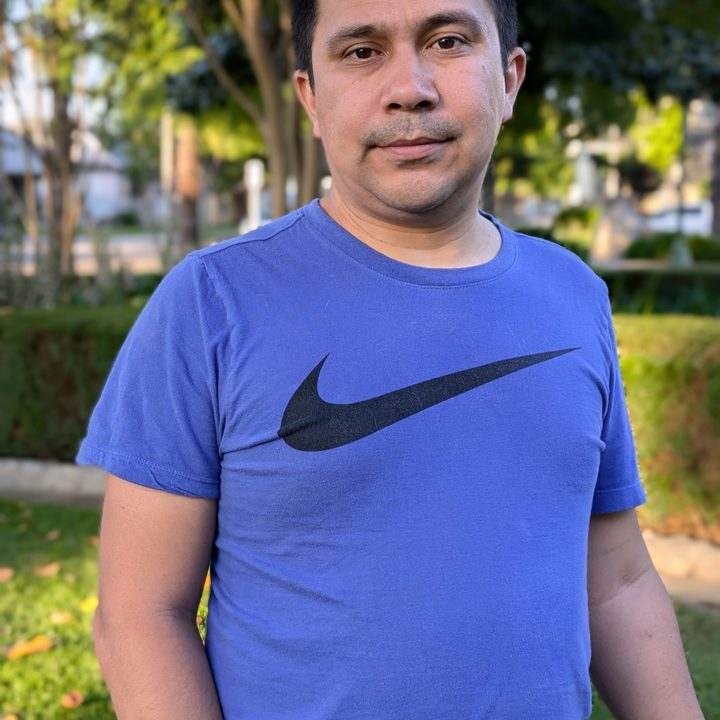 Portrait of man taken with Google Pixel 8a.