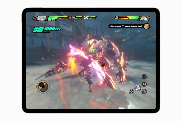Gaming on the iPad Air 2024 M2.