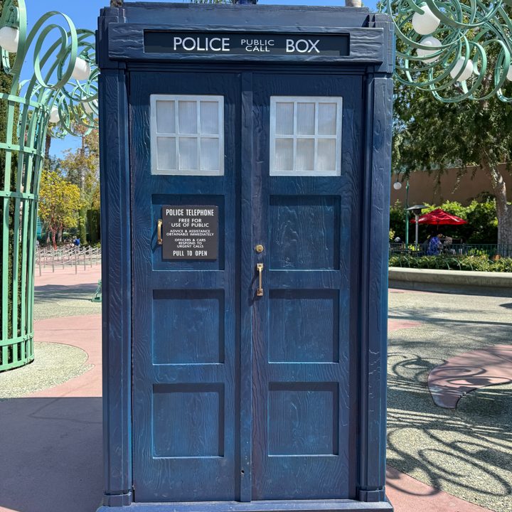 TARDIS taken with iPhone 15 Pro.