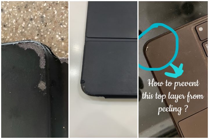 Magic Keyboard damage samples.