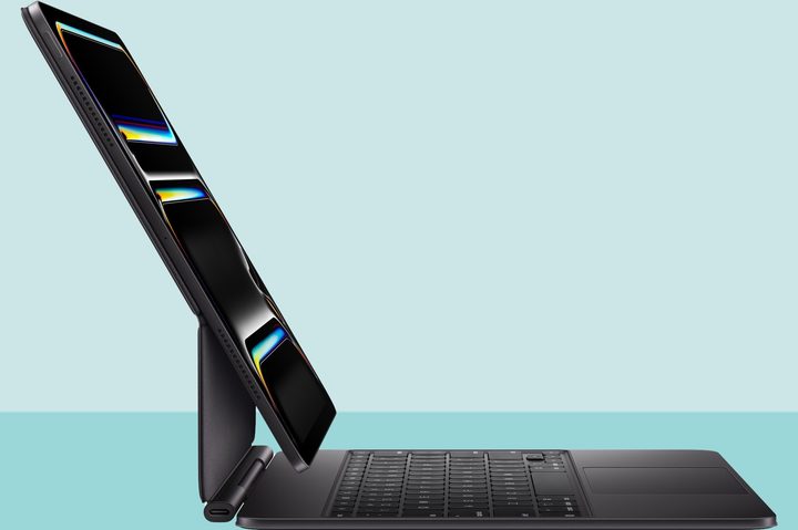 iPad Pro with Magic Keyboard.