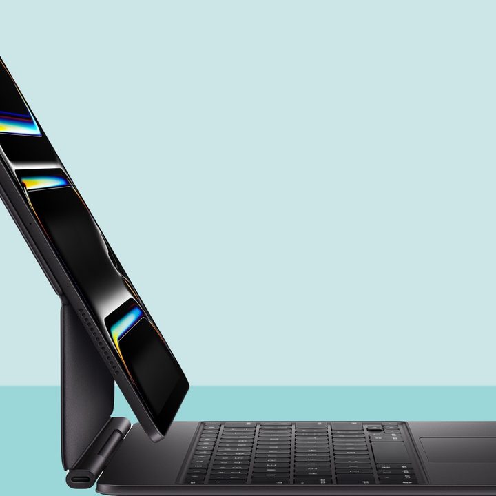 iPad Pro with Magic Keyboard.