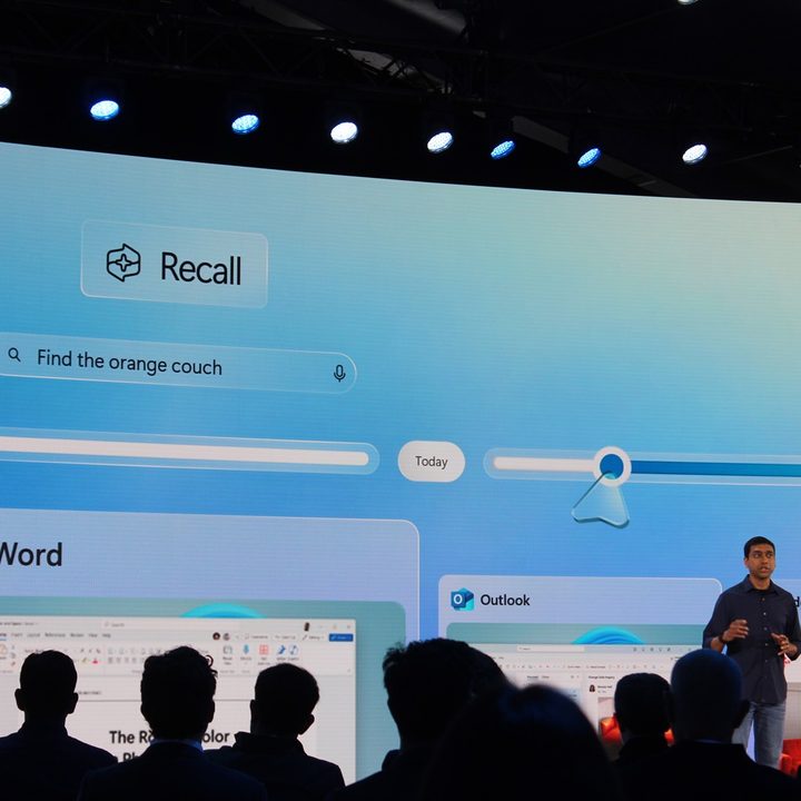 Microsoft introducing the Recall feature in Windows 11.
