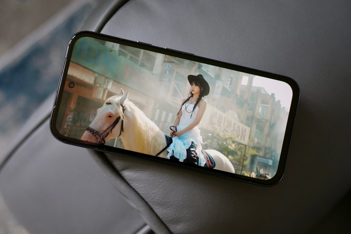 A video playing on the Google Pixel 8a.