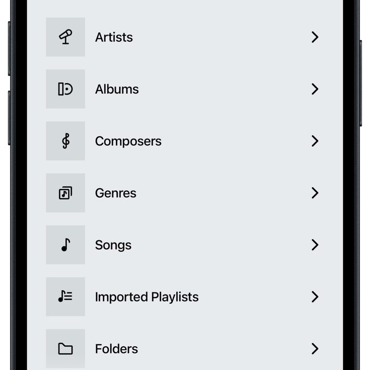 New Sonos app design for iOS.