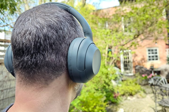 Simon Cohen wearing the Sony ULT Wear.