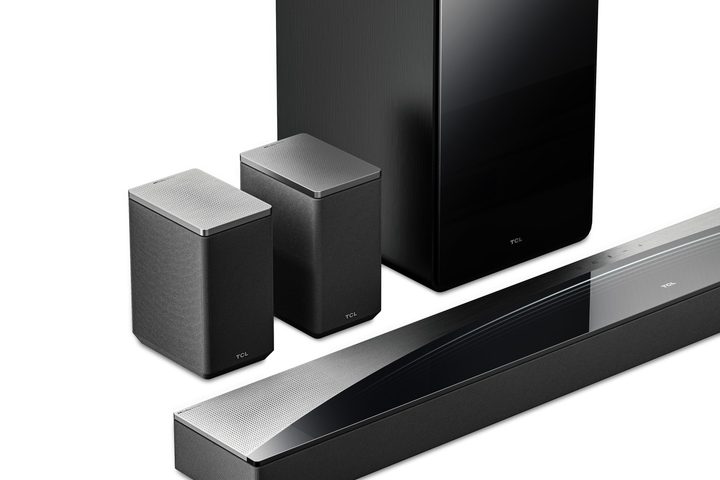 TCL 2024 Q Class Q85H soundbar.