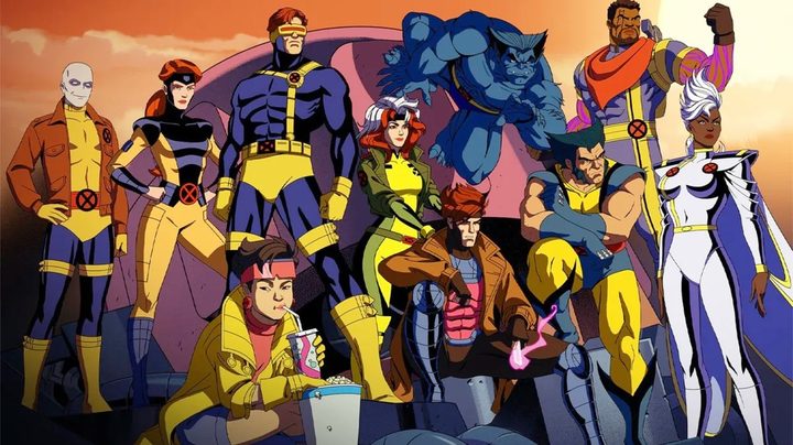The X-Men pose in promotional art for X-Men '97.