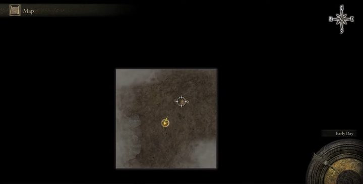 A map in Shadow of the Erdtree.