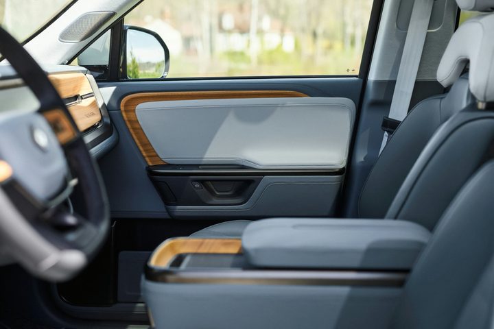 Second-Gen Rivian R1S interior design