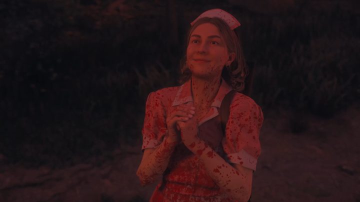 Rose covered in blood in Alan Wake 2