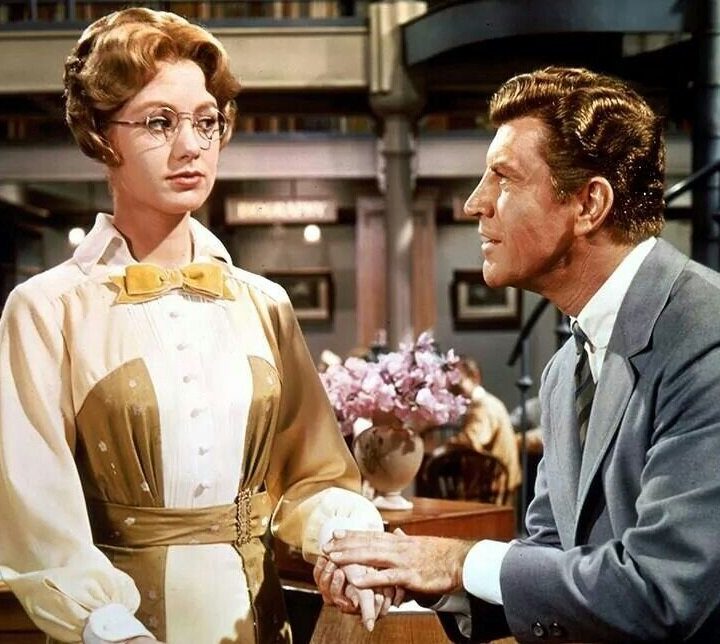 Shirley Jones and Robert Preston in The Music Man.