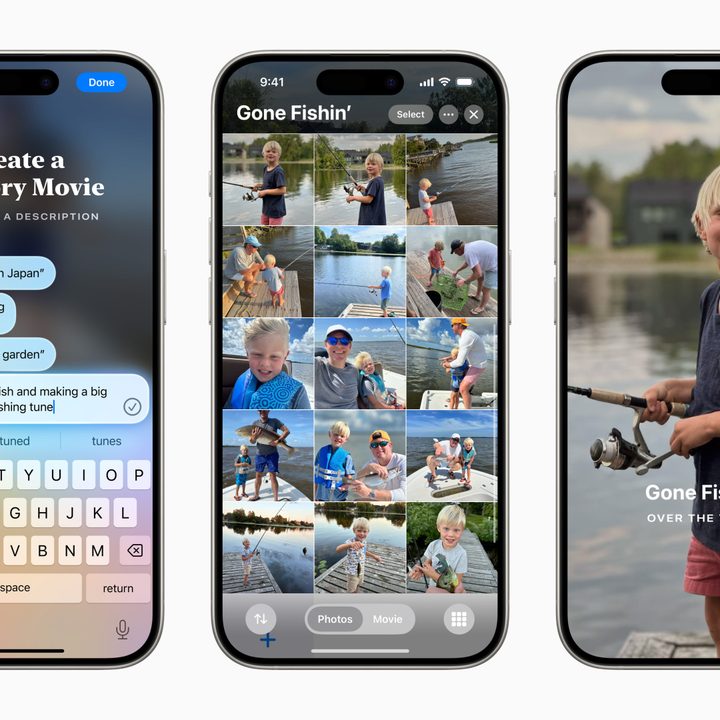 Using Apple Intelligence to create a Memory movie on iOS 18.