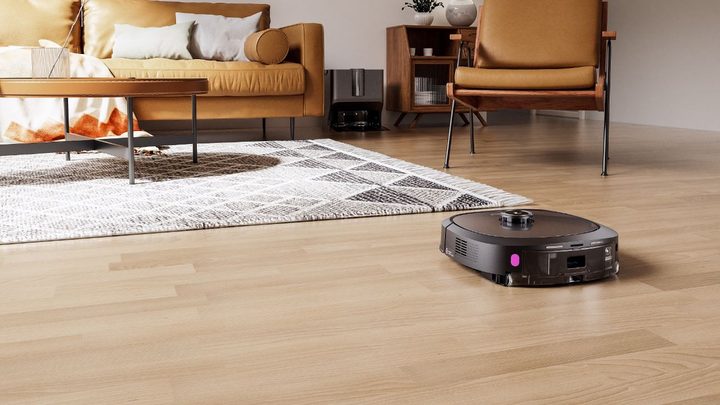 The Eureka J20 cleaning hard floors.