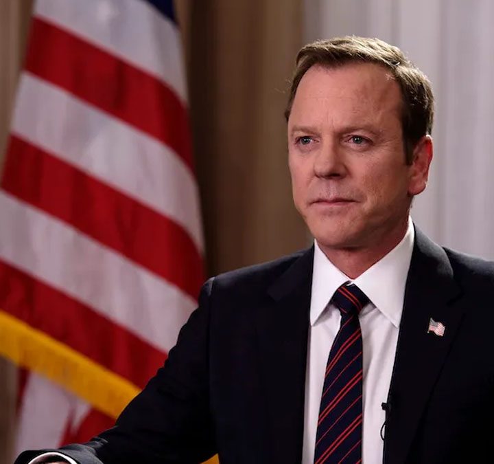Kiefer Sutherland in Designated Survivor.