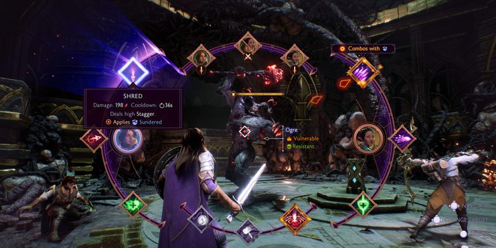 The ability menu in Dragon Age: The Veilguard.
