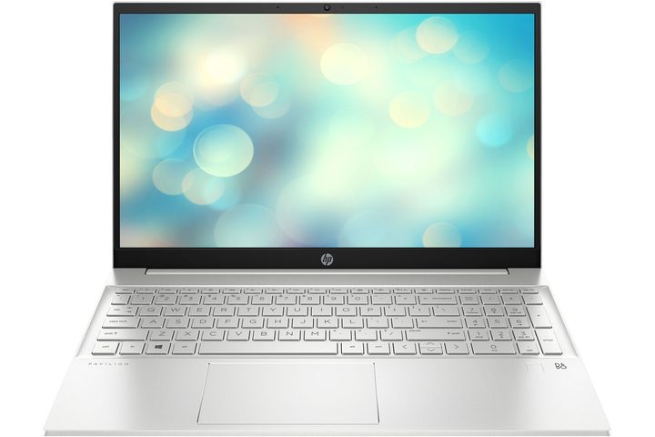 The HP Pavilion 15-inch laptop on a white background.
