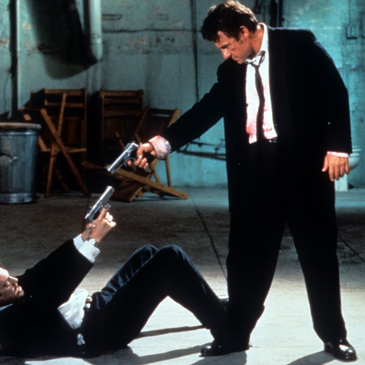 Steve Buscemi and Harvey Keitel in Reservoir Dogs.