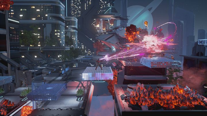 Gameplay from Matterfall.