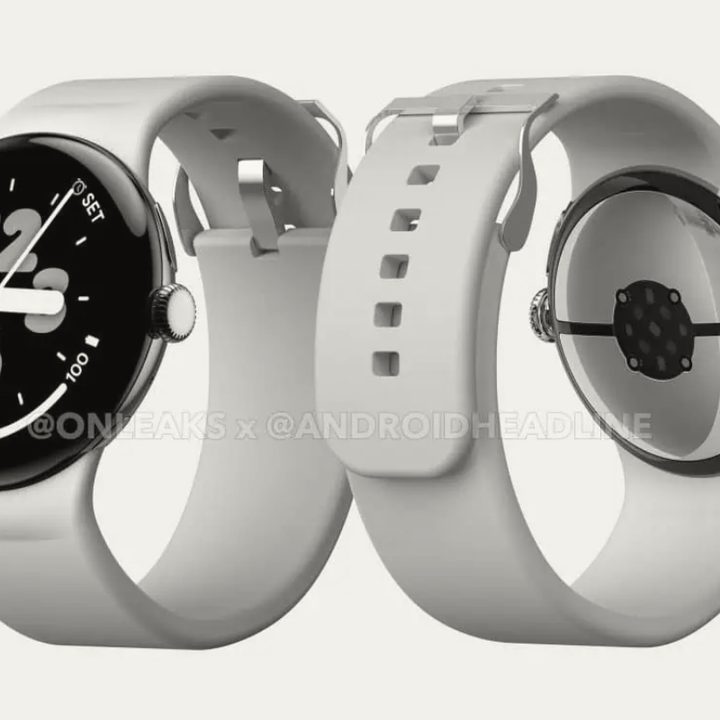 Google Pixel Watch 3 leaked renders.