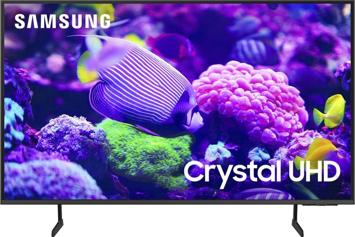 The Samsung 75-inch TV on a white background