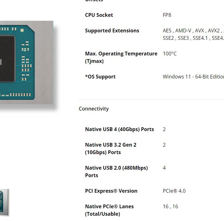 The AMD Ryzen AI 9 HX 370 processor.