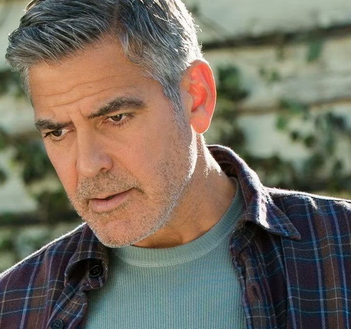 George Clooney in Tomorrowland.