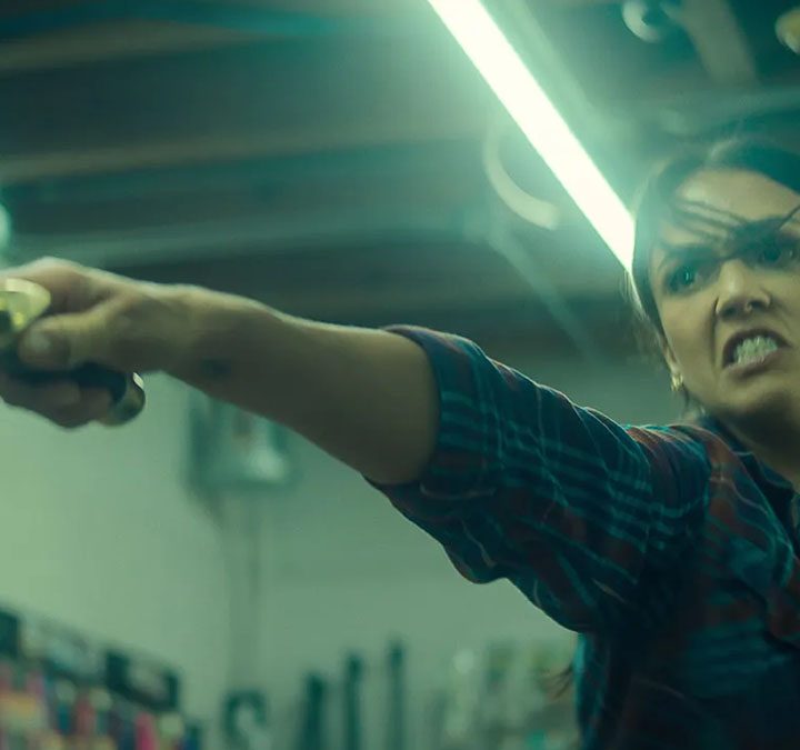 Jessica Alba in "Trigger Warning."