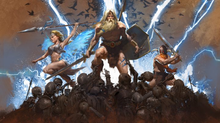 Key art for Volgarr the Viking 2.