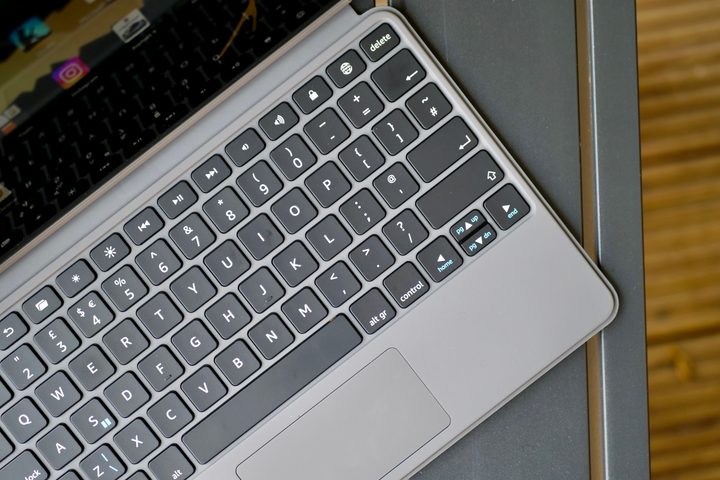 The Amazon Kindle Fire Max 11's keyboard cover.