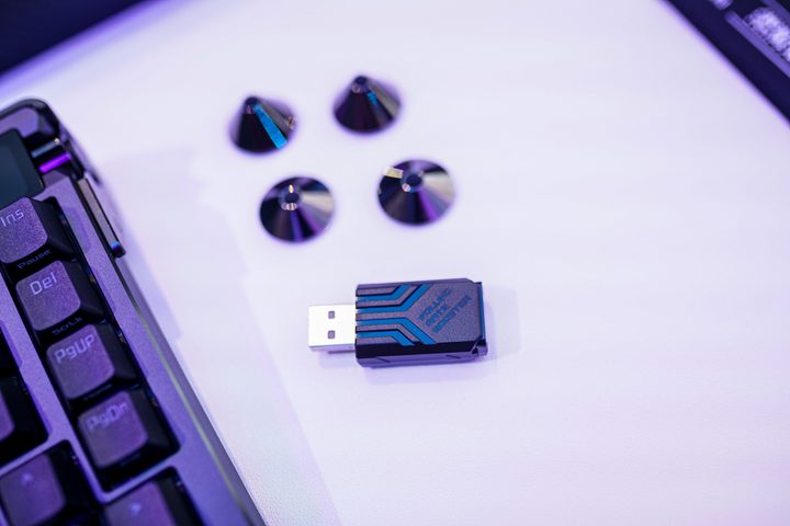 The dongle for the Asus ROG Azoth Extreme keyboard.