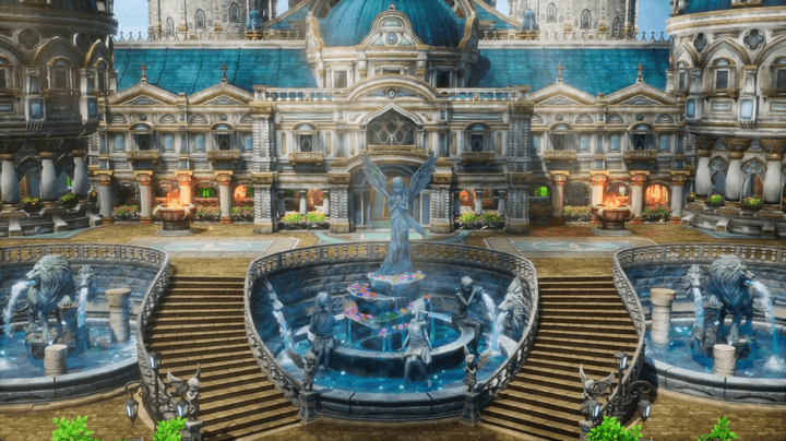 A large manor appears in Dragon Quest 3 HD-2D Remake.