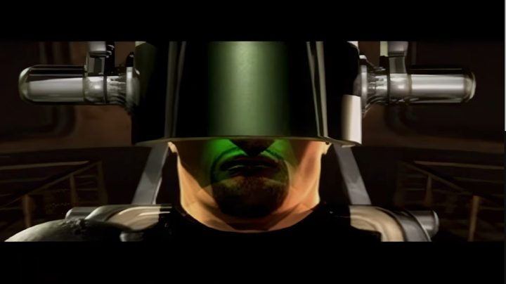 Hawk in a headset in the Fighting Force collection