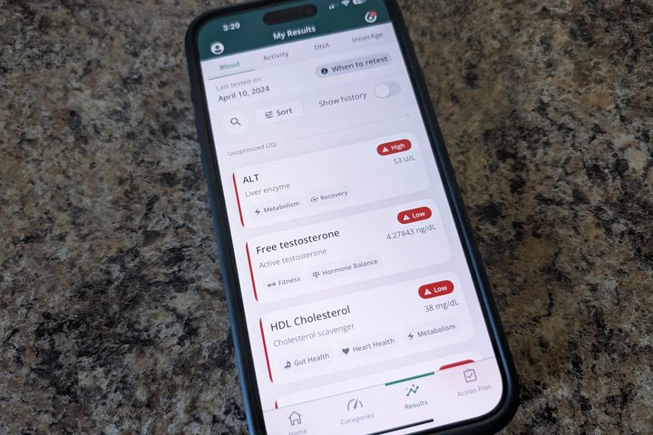 Insider Tracker app on iPhone.