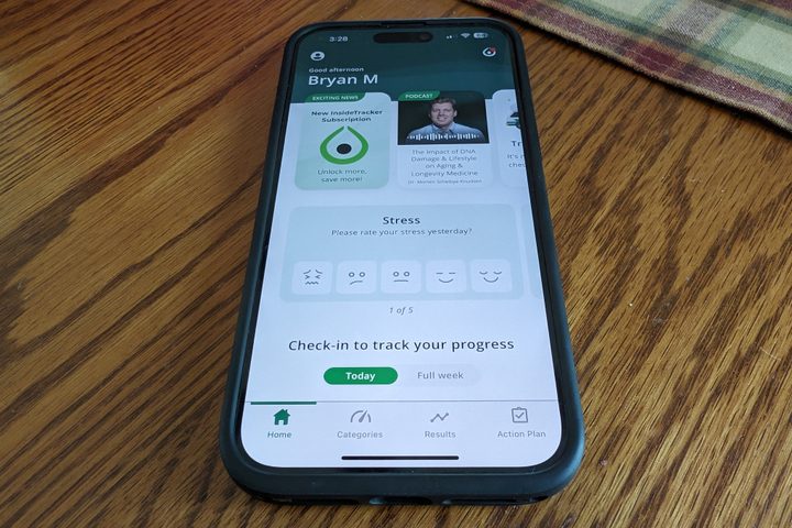 Insider Tracker app on iPhone.