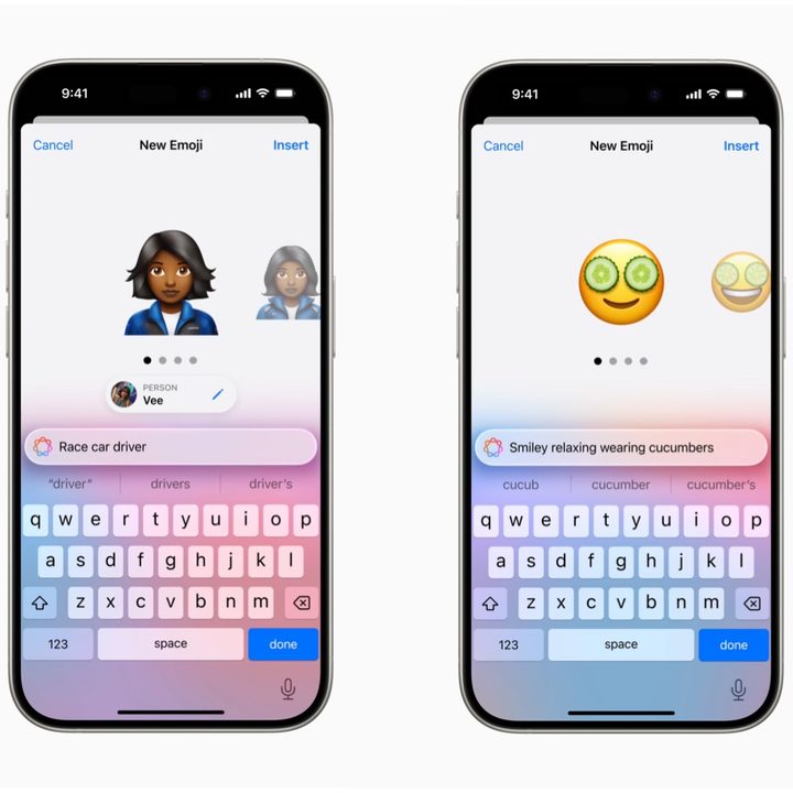 Creating new genmoji on iOS 18.