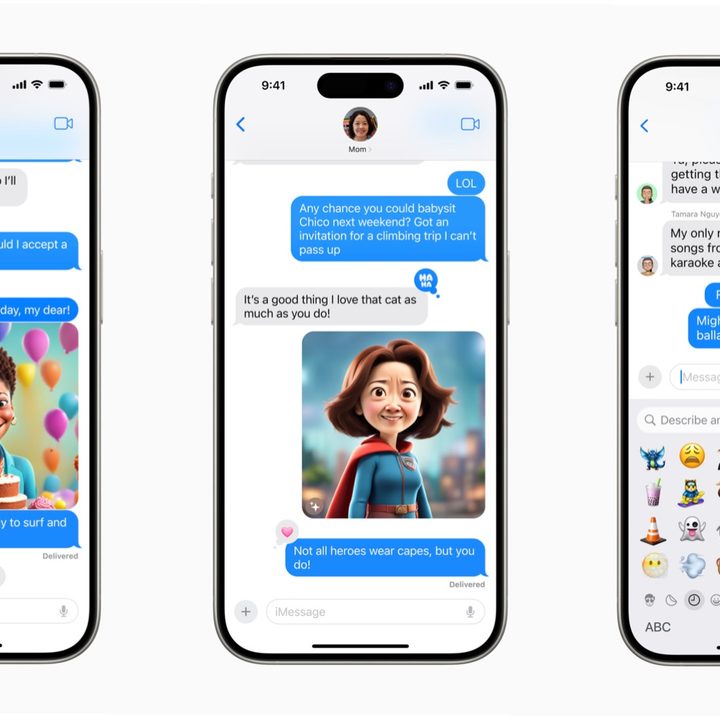 Image generation on iOS 18.