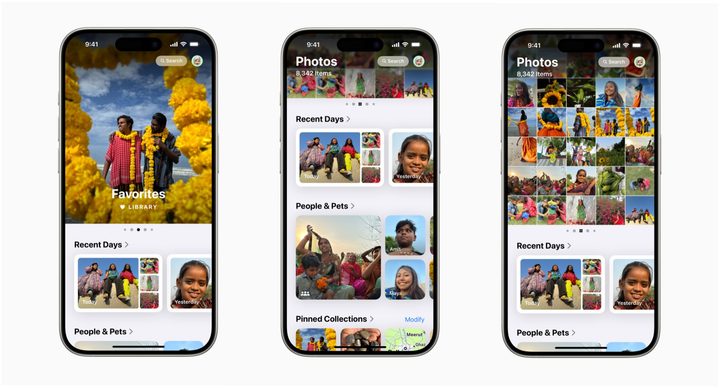 iOS 18 photos app