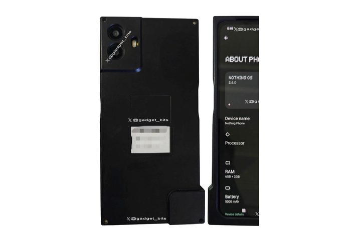 A leaked image potentially showing the CMF Phone 1.