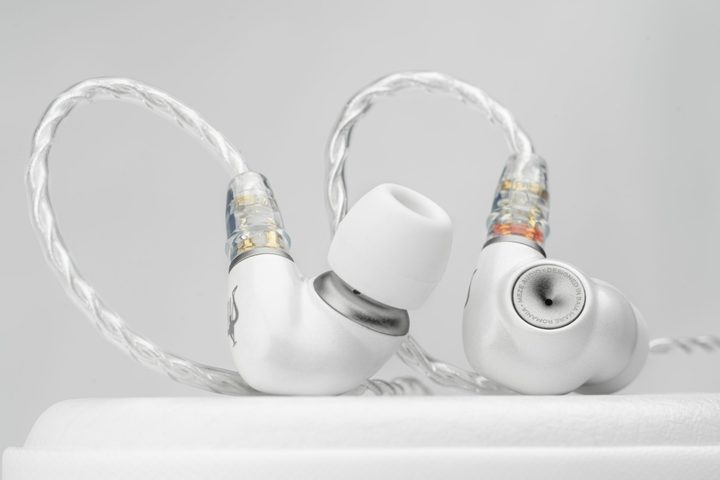 Meze Alba in-ear monitors.