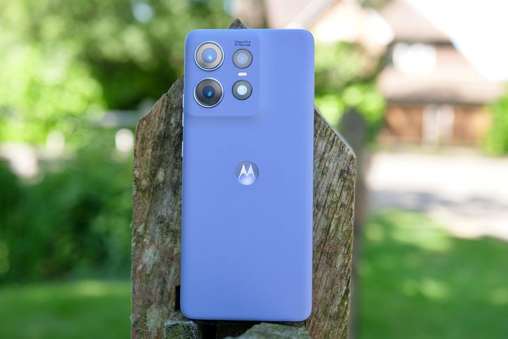 The back of the Motorola Edge 50 Pro.