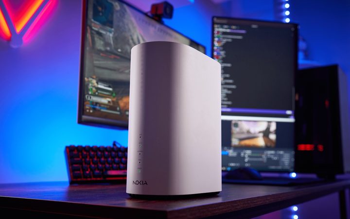 Nokia's Wi-Fi Beacon 10 internet gateway.