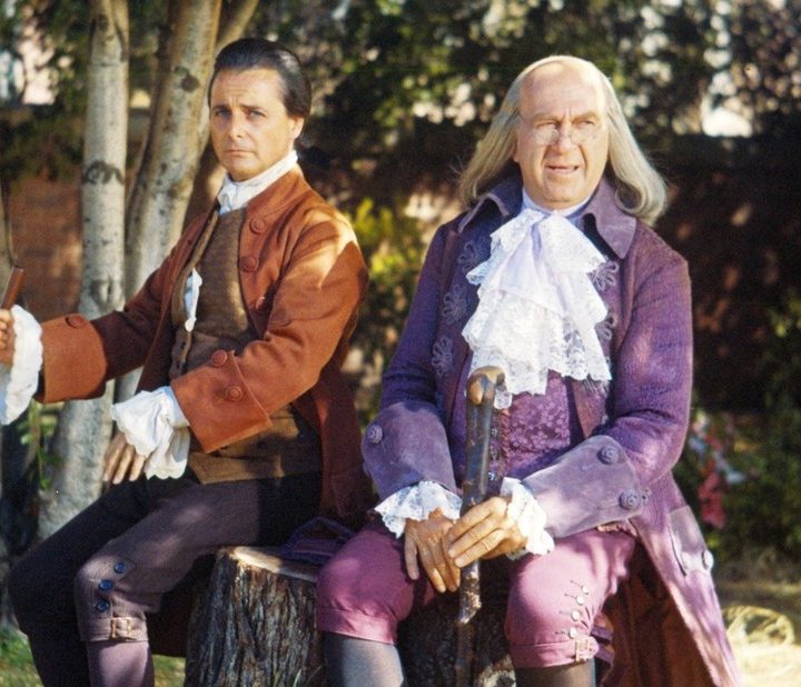 William Daniels and Howard Da Silva in 1776.