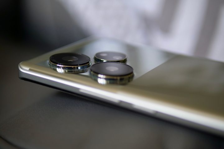 The Realme GT 6's camera module.