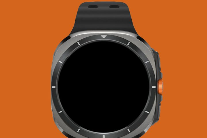 A close-up of a Samsung Galaxy Watch Ultra render.